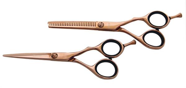 rose gold professional shears