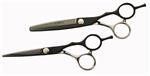 Japanese Shear Skull Design Kazee Scissors Barber