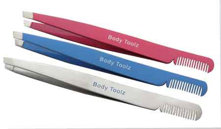 Slanted Tweezer/ Handy Comb - Comb -N- Tweez®