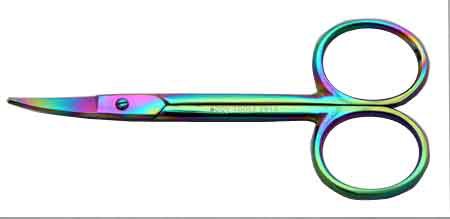 Titanium Curved Cuticle Scissor (7013)