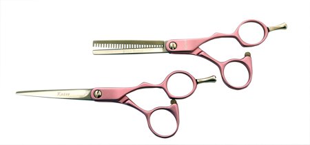 Aluminum Handle Shear Set Rose Pink (KZ8024)