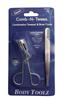 Comb N Tweez Slant Tweezer & Eyelash Curler (CS5079)